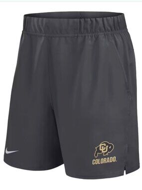 Nike Colorado Buffaloes Charcoal Arch Mascot Shorts Sz L